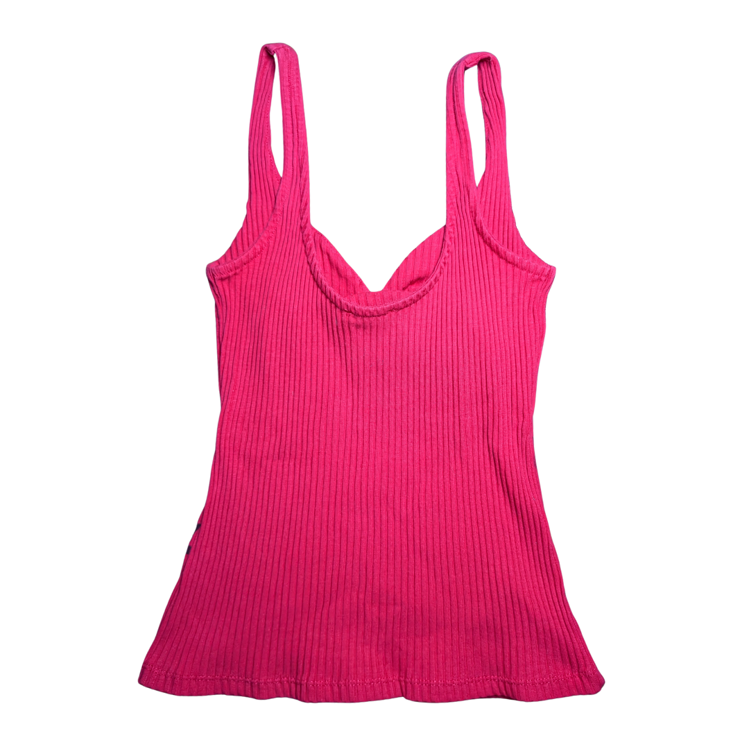 Pink tank top with black Chains [S]