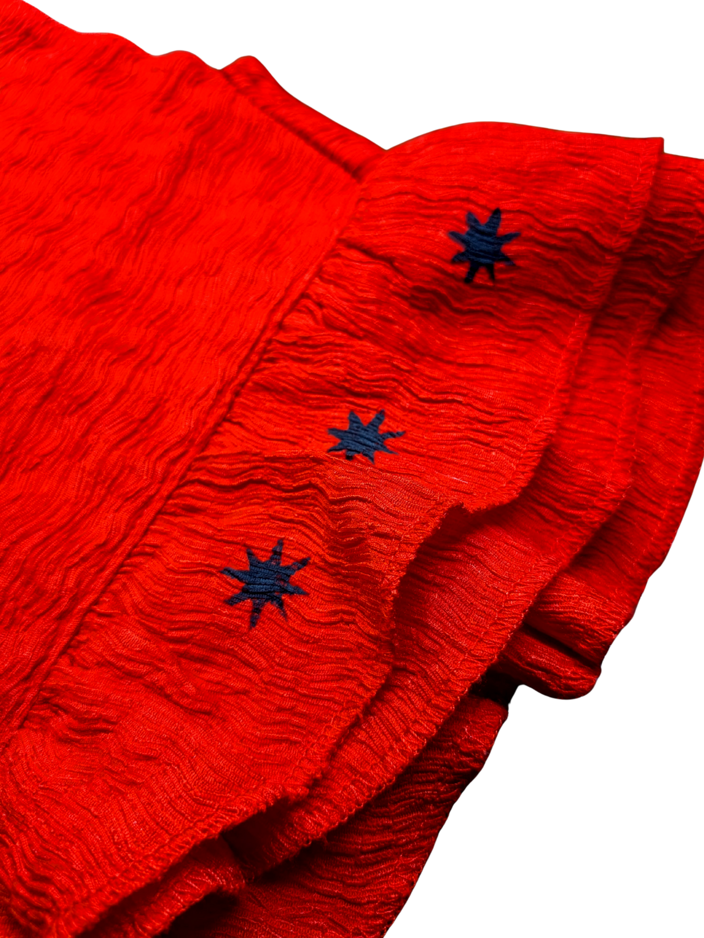 Red top with black Heart Flail [M]